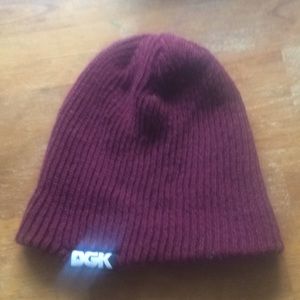 Maroon DGK Beanie